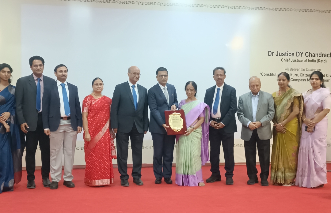 Formar CJI DR.Justice D.Y.Chandrachud Delivers Eleventh Founder's